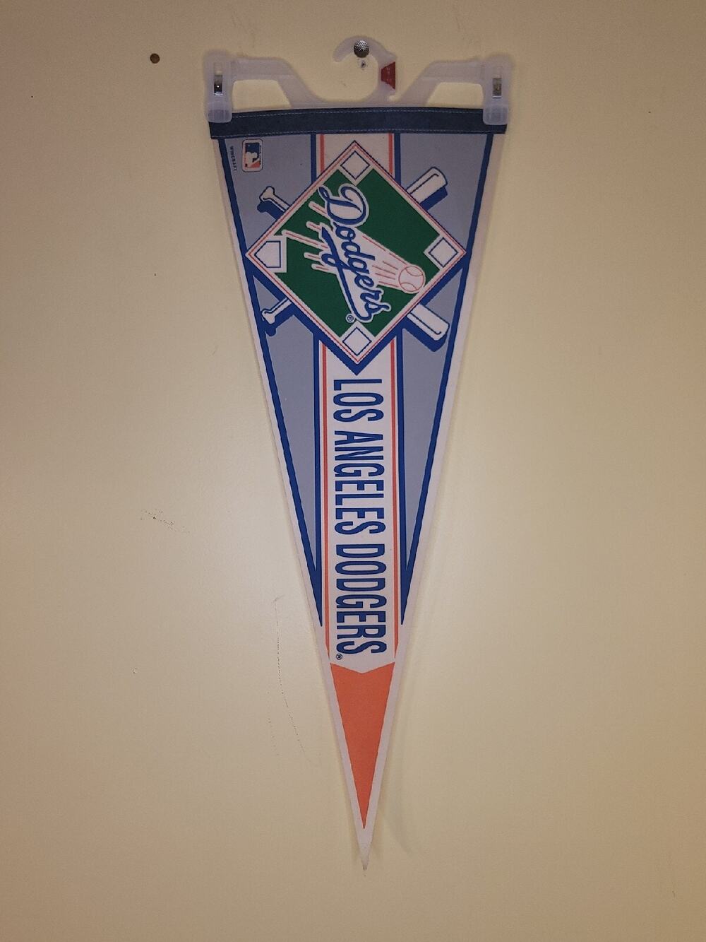 MLB LA Los Angeles Dodgers Pennant Vintage 1980s Baseball Pennant WINCRAFT
